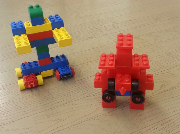 LEGOで作成のゴジラの画像1